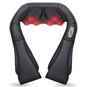 Massagista Shiatsu para Pescoço e Costas com Calor