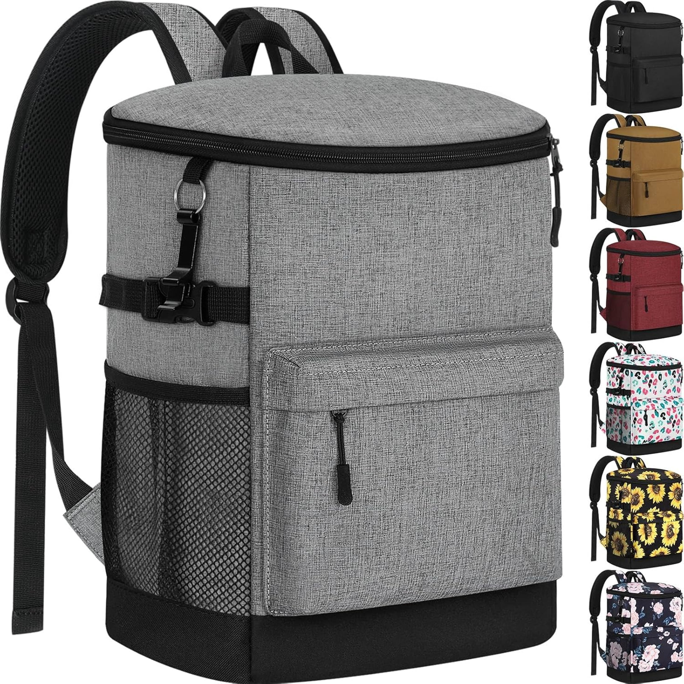 Bolsa Térmica Mochila Impermeável para Praia e Camping - detalhe